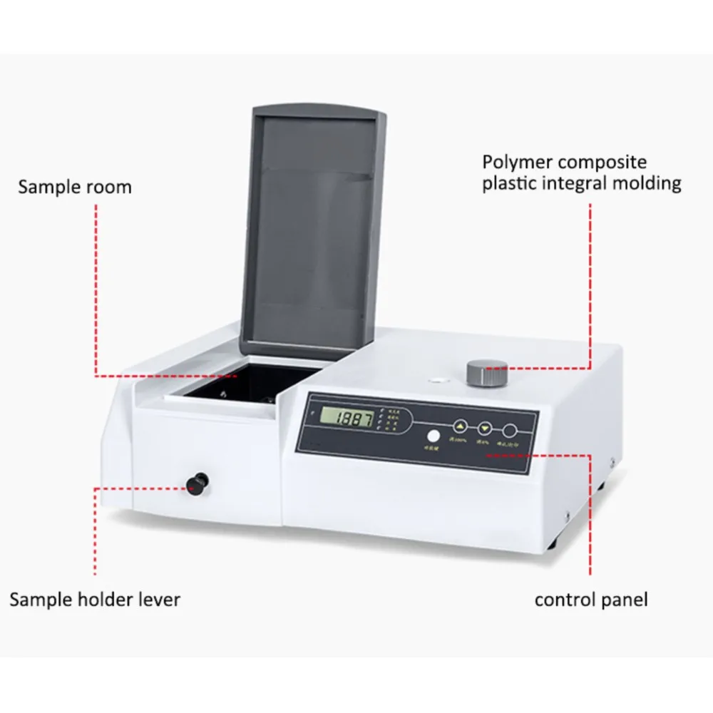 Digital UV-Vis Spectrophotometer 721 722N 722S 7230G 723 Spectrometer