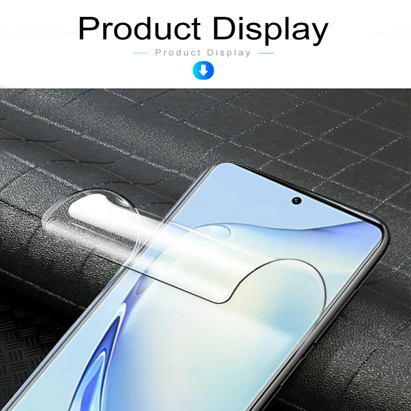 واقي شاشة لهاتف فيفو v27 برو ، فيلم هيدروجيل ، منحني ، ناعم ، 999d ، v27e ، 27pro ، v27pro ، v2230 ، 3 قطعة