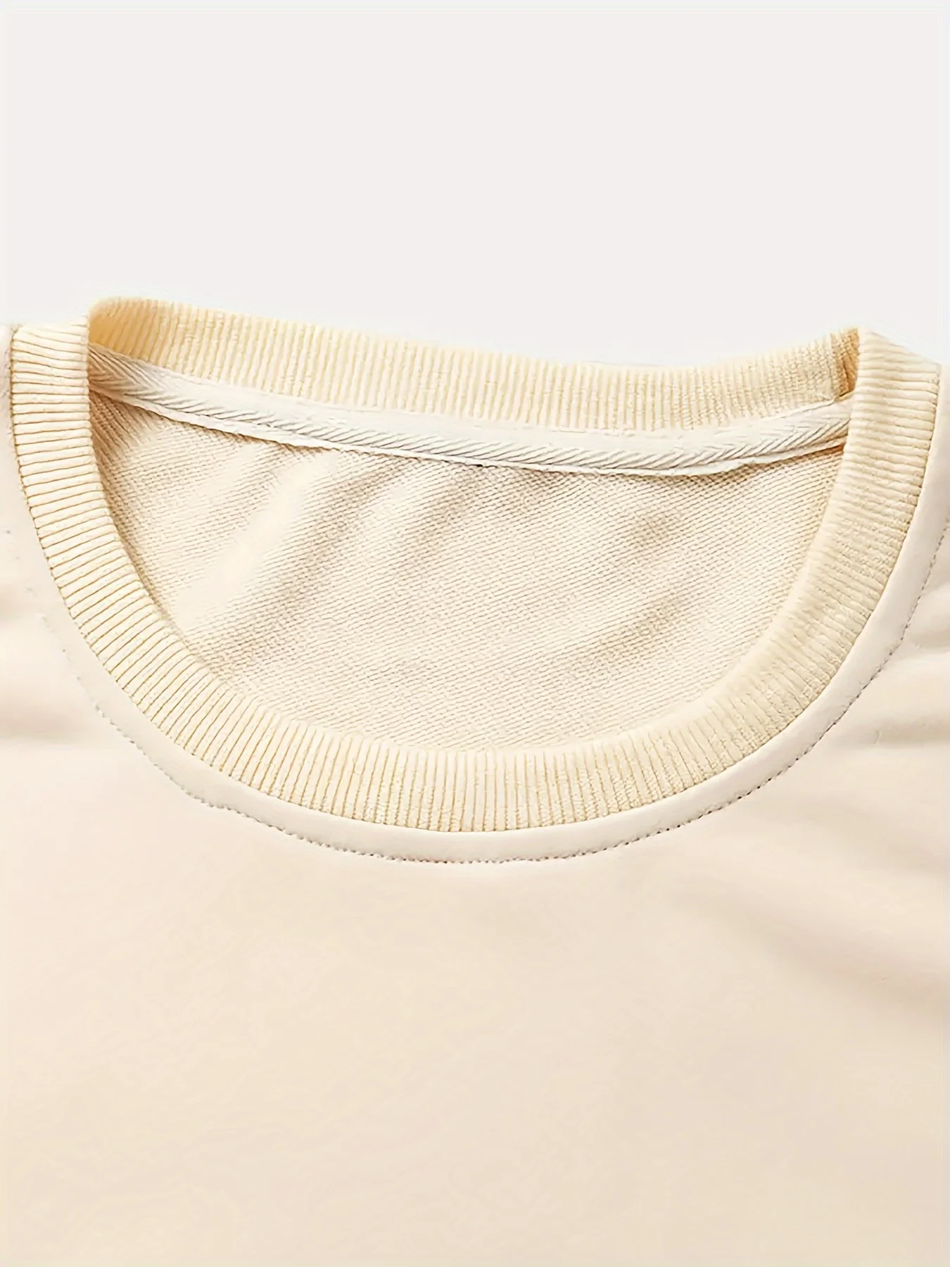 سترة نسائية للخريف والشتاء فضفاضة كاجوال مريحة بنمط حرف MaMa مطبوعة برقبة دائرية سميكة #3