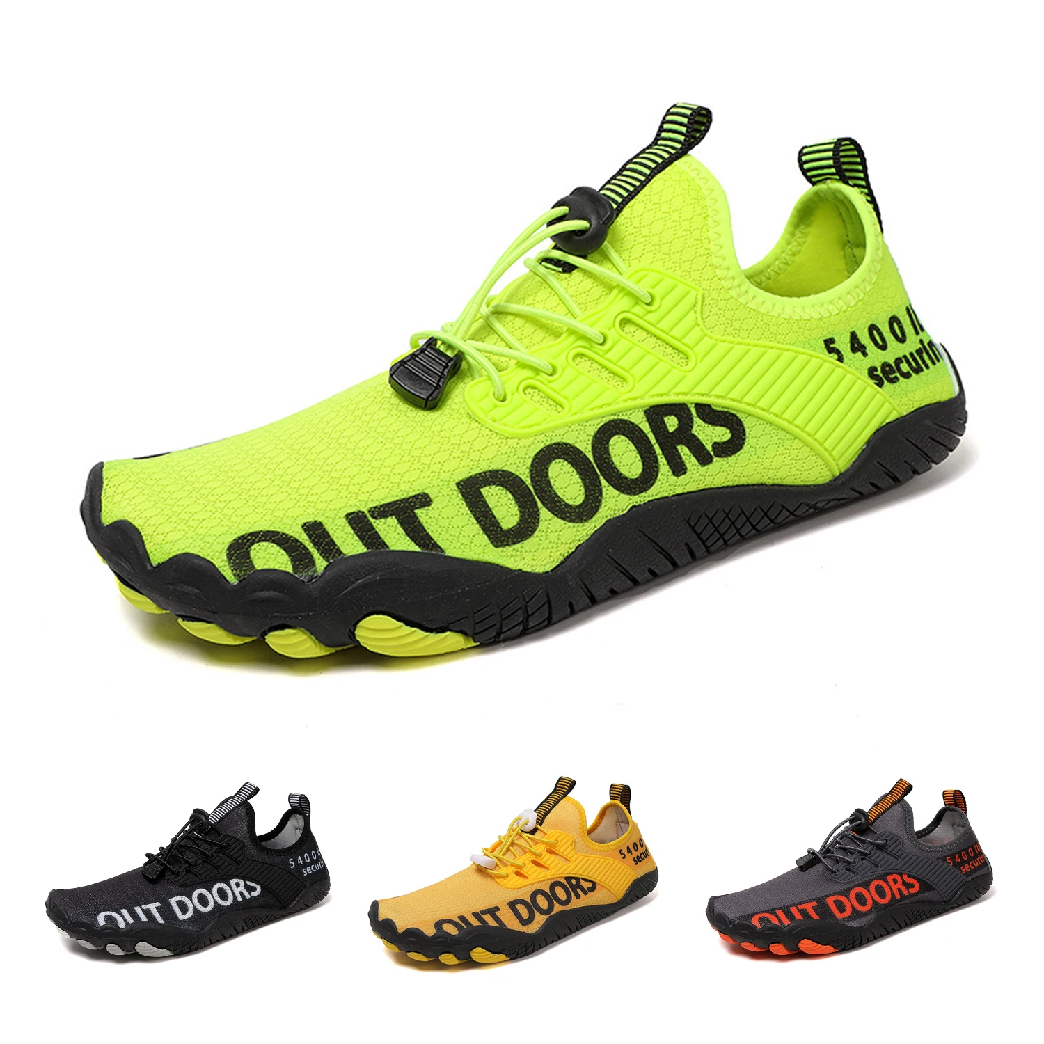 

River Tracing Shoes, Five Finger Anti Slip Sole, Soft, Breathable Lightweight, Multifunctional Sports, Fitness Yoga Shoes，P663