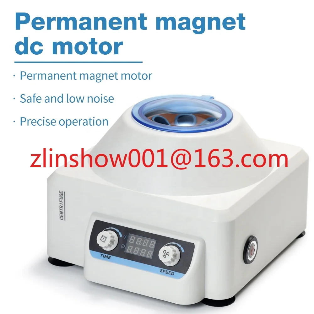 Laboratory Equipment 10ml*6 Tube Centrifuge Low-Speed Centrifuge Digital Centrifuge