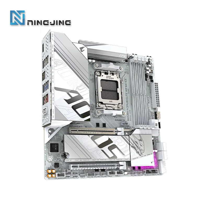GIGABYTE B850M AORUS ELITE WIFI6E ICE Micro-ATX AMD B850 DDR5