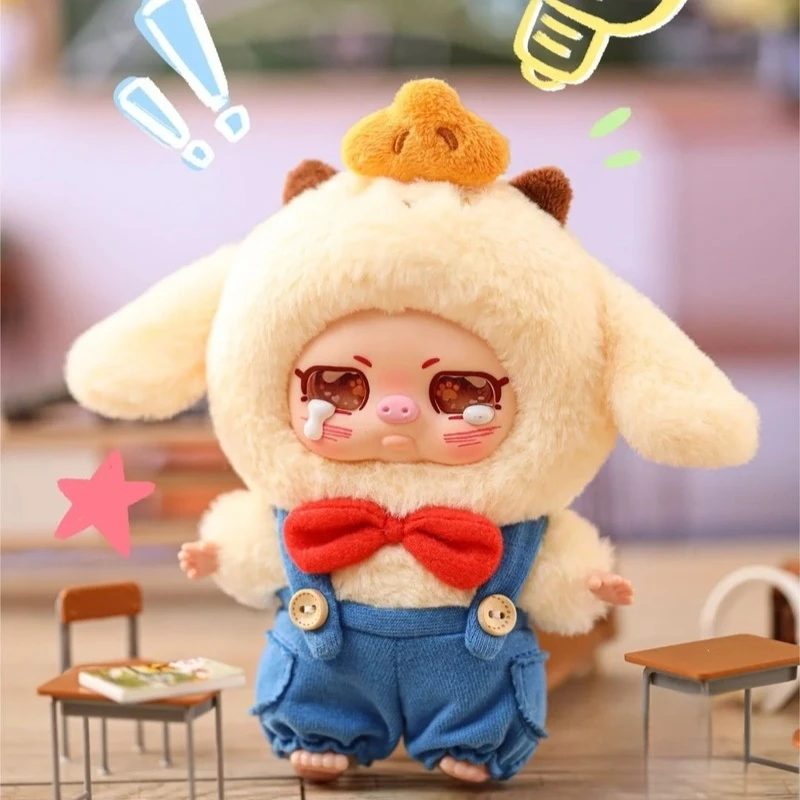 

Genuine Cute Pet Academy Blind Box Plush Vinyl Doll Trendy Play Pendant Bag Pendant Mystery Box Cute Kids Student Gift