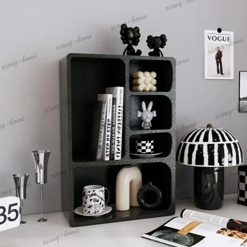 LSCream Style Floor Living Room Cabinets Narrow Single Corner Modern Cabinet Adults White Meuble De Rangements Home Accessories