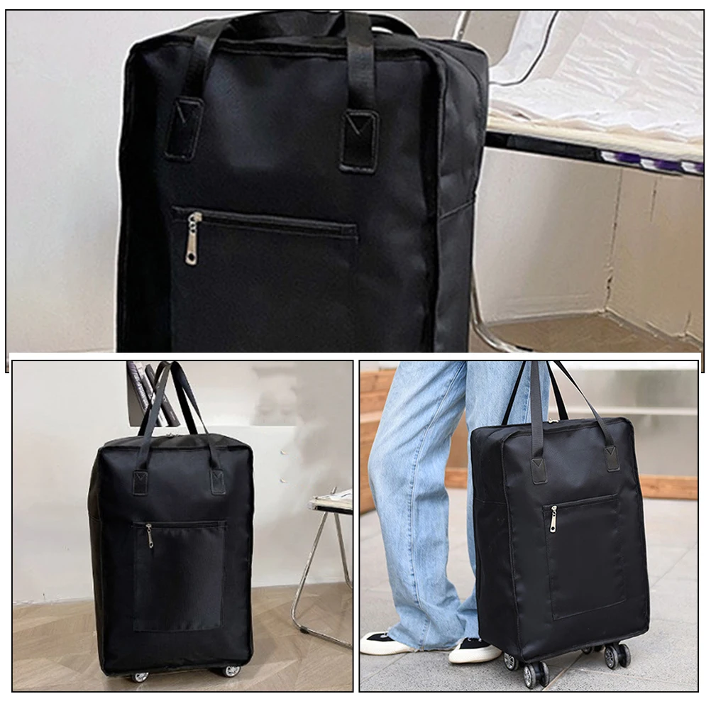

Duffle Bag Travel Storage Lightweight Suitcase Folding Luggage Large Capacity Handheld Cabin Man