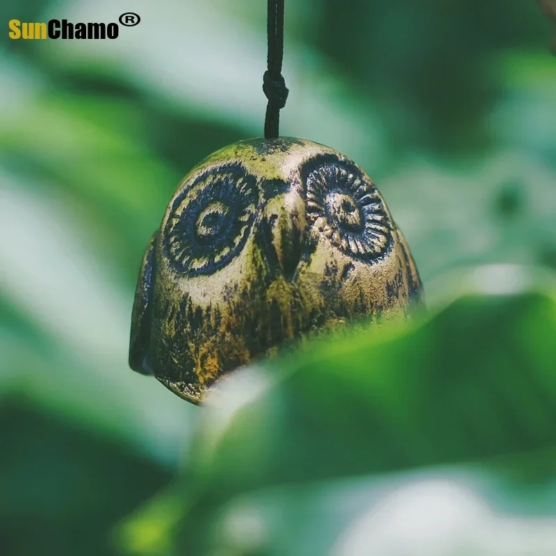 Hot Selling New South Cast Iron Wind Kitten Eagle Retro Japanese Style and Temple Decorations Bell Birthday Present Decor
