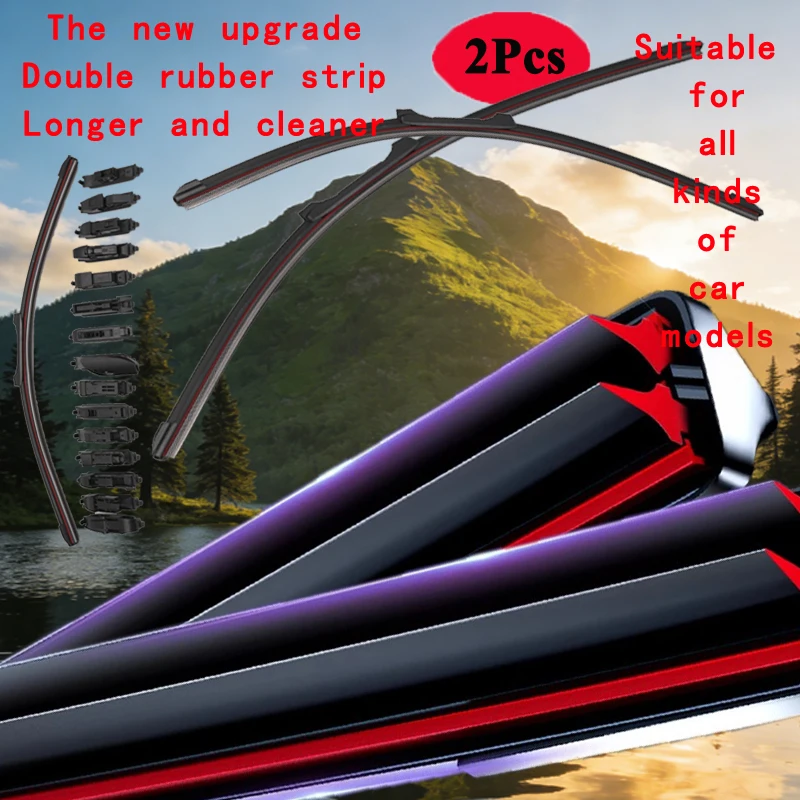 

For LOTUS EUROPA S EVORA EXIGE 2000-2024 Car Windshield Wiper Blade Front Windscreen Brushes Washer Accessories Window Cleaning