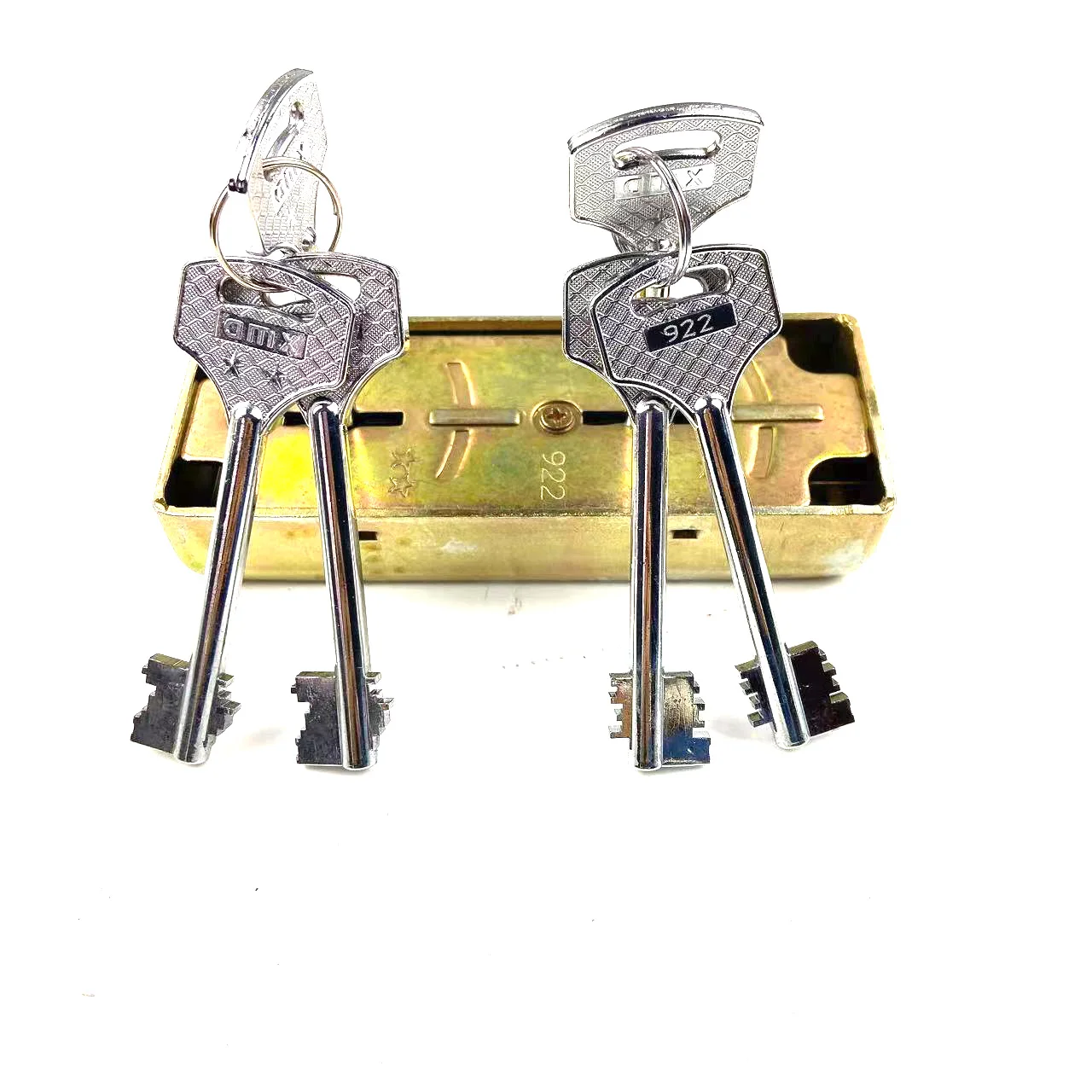 

Locksmith Vault Door Lock Cylinder Safe Lock Office Furniture Lock Money Box Double Flagpole Key Double Leaf Lock