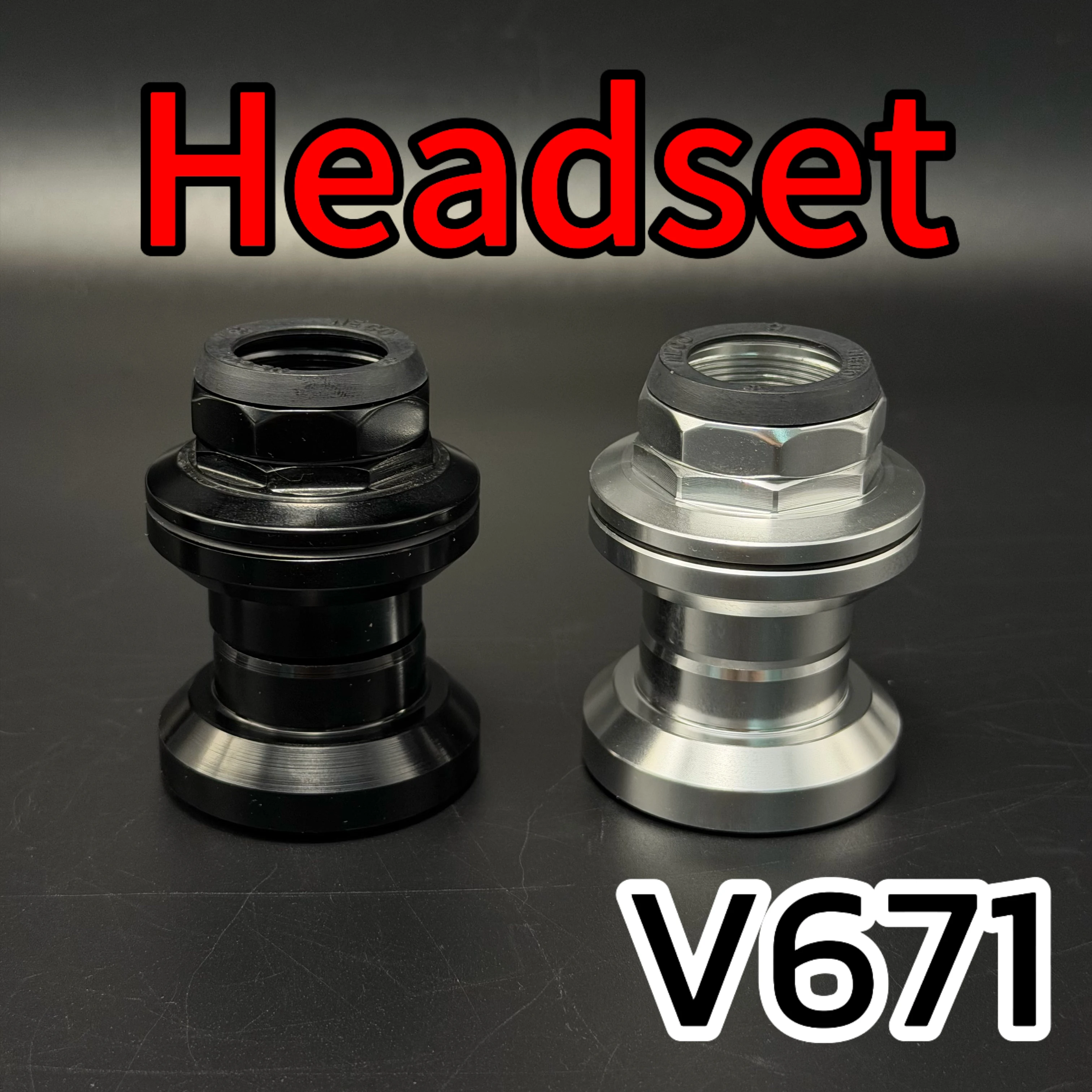 

NECO V671 1 ''x24T φ22.2x30x27 Набор чаш из алюминиевого сплава, стальные чаши, гарнитуры, MTB, горный велосипед, дорожный велосипед, детали велосипеда