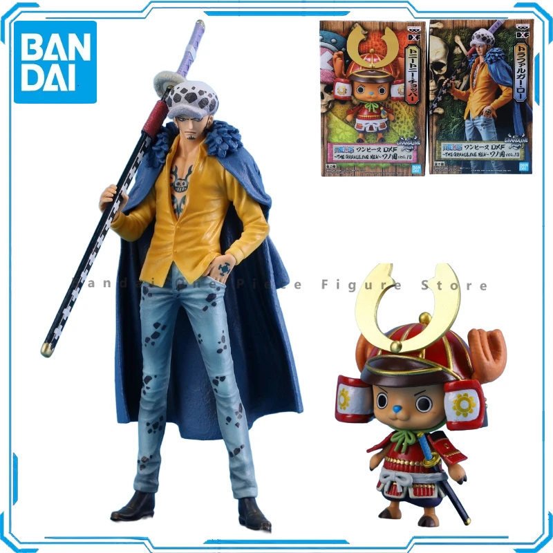 In Stock Original Bandai DXF THE GRANDLINE MEN Country Chopper Law Action Gifts Model Animation Toys Collector Figures Anime