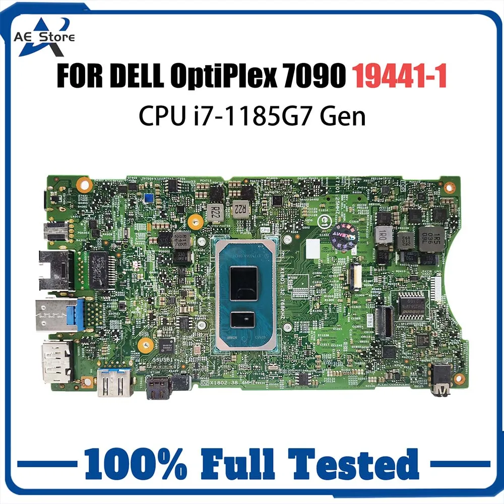 

Laptop Mainboard For Dell Optiplex 7090 19441-1 Ultra UFF 03XYT6 0JDG23 00RG7D Notebook Motherboard with I3 I5 i7 11th CPU