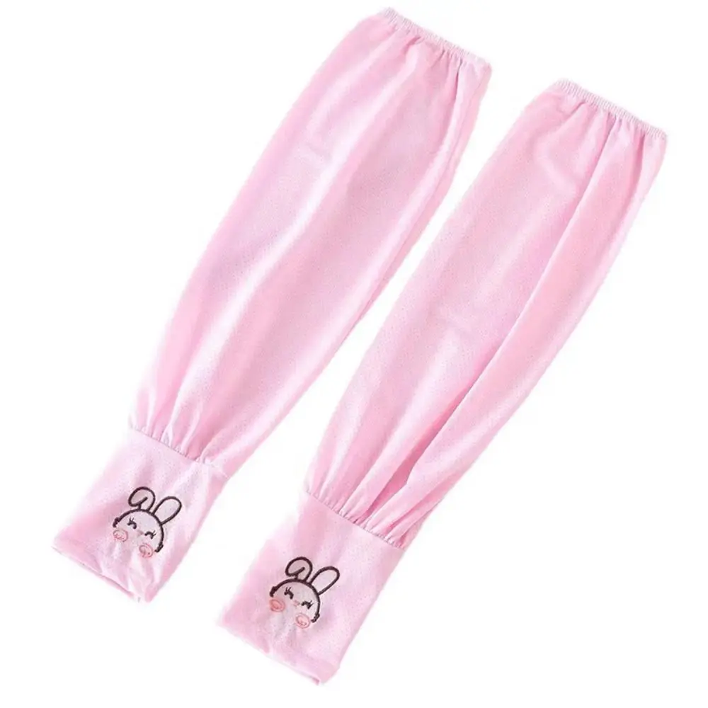 Breathable Ice Silk Sun Protection Sleeves Loose Fit Ice Silk Material Sun Protection Arm Covers Oversized Design UV Protection