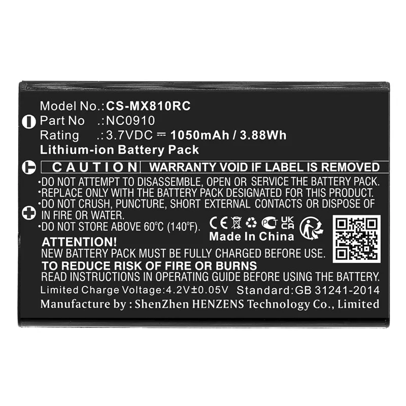 Battery For MX-810,…