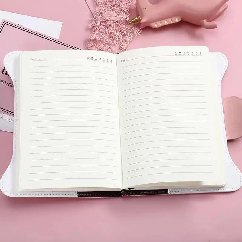 360 Pages Notebook Password Book Diary Password Lock Notebook Girl Notepad School Office Stationery Supplies Children Gifts