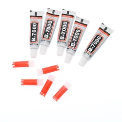 3ML 5 Pieces of B7000 Mobile Phone Glue Touch Screen Super Glue DIY Repair Point Diamond Jewelry Glass Glue Sticker Jewelry Glue