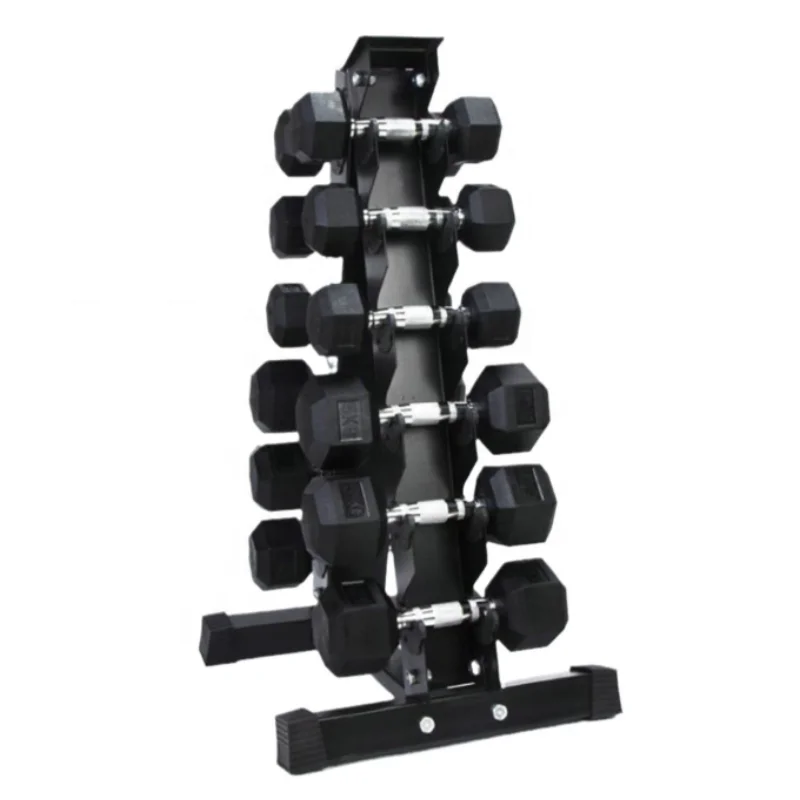 

5-Tier Weight Lifting Dumbbell Storage Rack Tree Leaf Design Steel and Metal Dumbbell Holder Stand