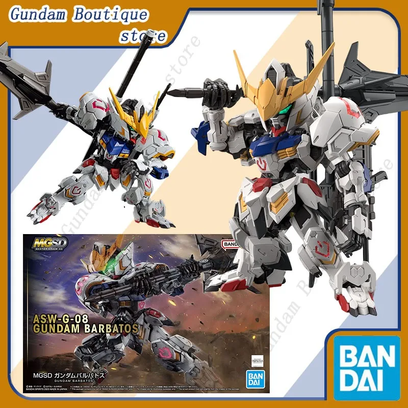 Bandai Genuine ASW-G-08 GUNDAM BARBATOS MGSD Anime Action Figure Robot Periphery Collectible Assembly Model Toys Ornaments Gifts