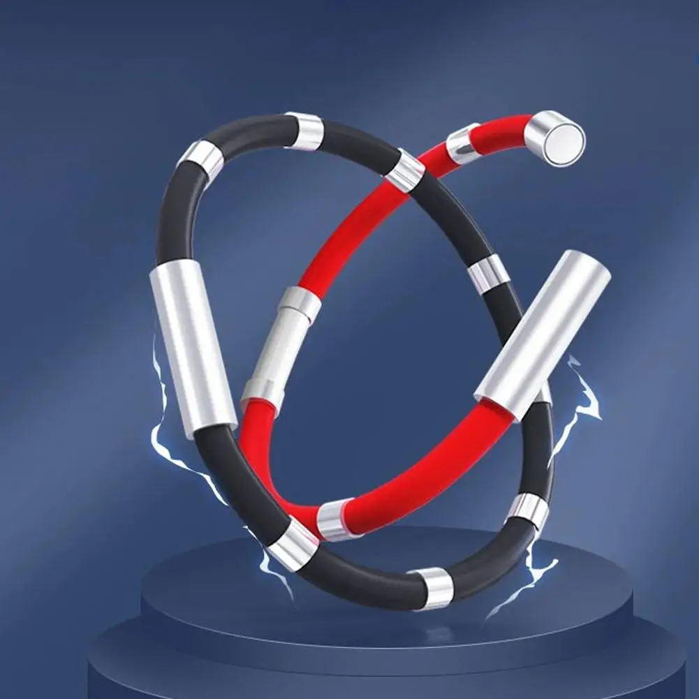 Car Wireless Static Elimination Wristband Human Body Electrostatic Antistatic Silicone Bracelet Magnet Car Anti-static Wris Y4A0