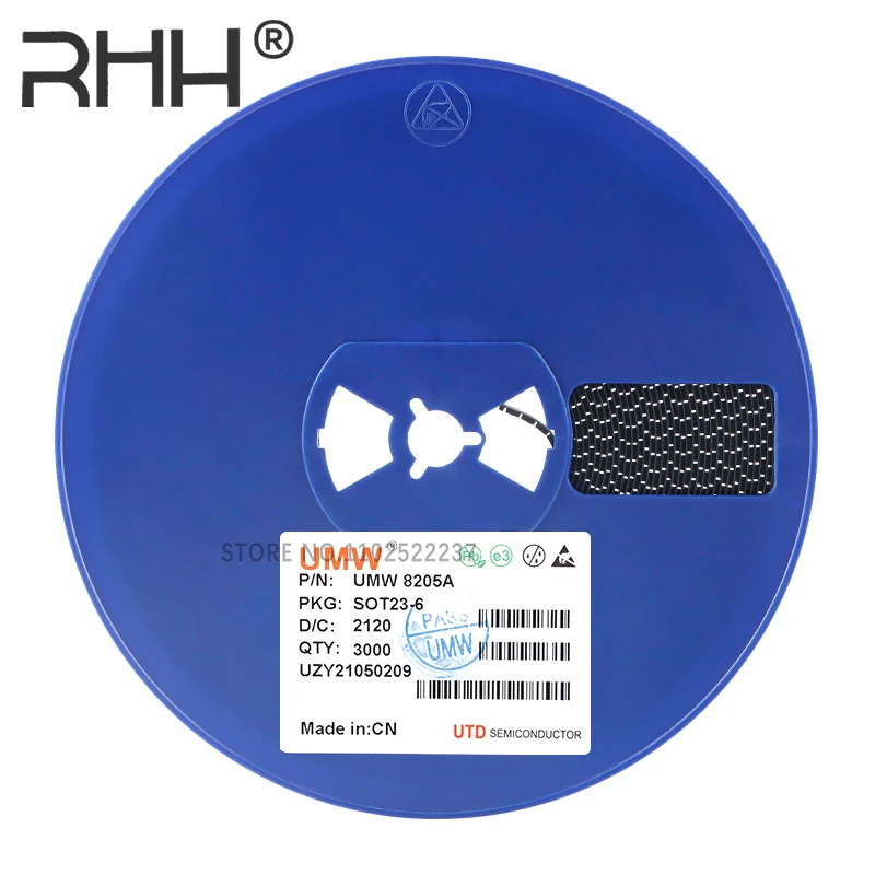 8205A SOT-23-6 20V/5A Dual N-Channel enhancement mode MOSFET  transistor kit  8205 SMD