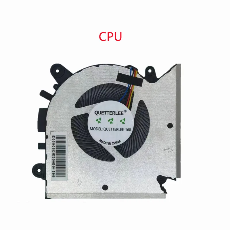 New Laptop GPU CPU Cooling Fan Cooler For MSI GF65 GF63 MS-16R1 R2 R3 R5 8RC 8RD  MS-16R2 Series