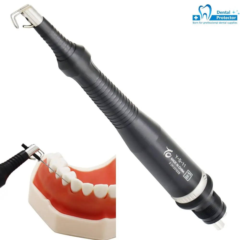 Dental Air Sonic Endo Irrigator With 12Pcs File needles Air Ultrasonic 4 Holes Root Canal Cleaning Handpiece Dentistry Tools