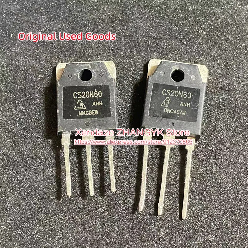 10 sztuk/partia oryginalny CS20N60 20N60 TO-247 20A 600V MOSFET zapewnienie jakości duży chip tranzystor dużej mocy — zdjęcie 4