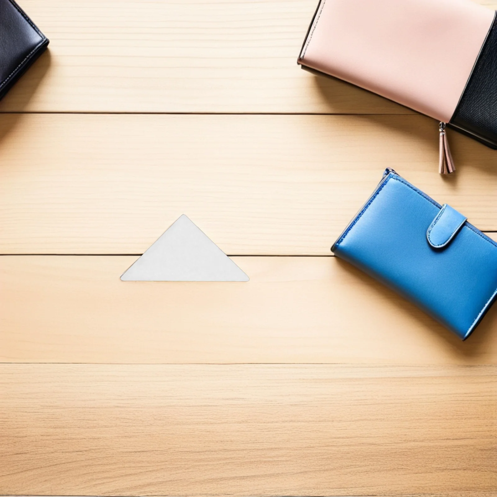 150 قطعة طوق يبقى قميص طوق إدراج شكل مثلث أنيق دعم الرجال فستان قمصان المتاح #2