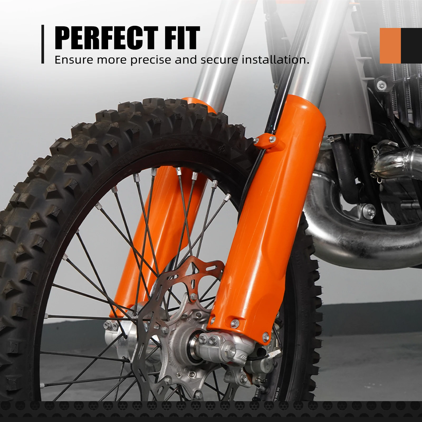 

2024 For KTM EXC 300 EXC 250 EXC 150 EXC-F 500 EXC-F 450 350 250 EXCF Motorcycle Front Lower Fork Cover Guard Protection Kit