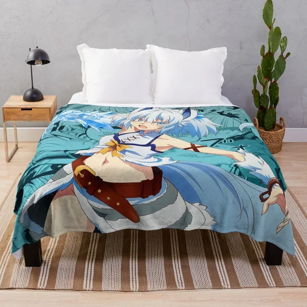 Setsuna Redo Of Healer Throw Blanket funny gift Giant Sofa Stuffeds blankets ands Blankets