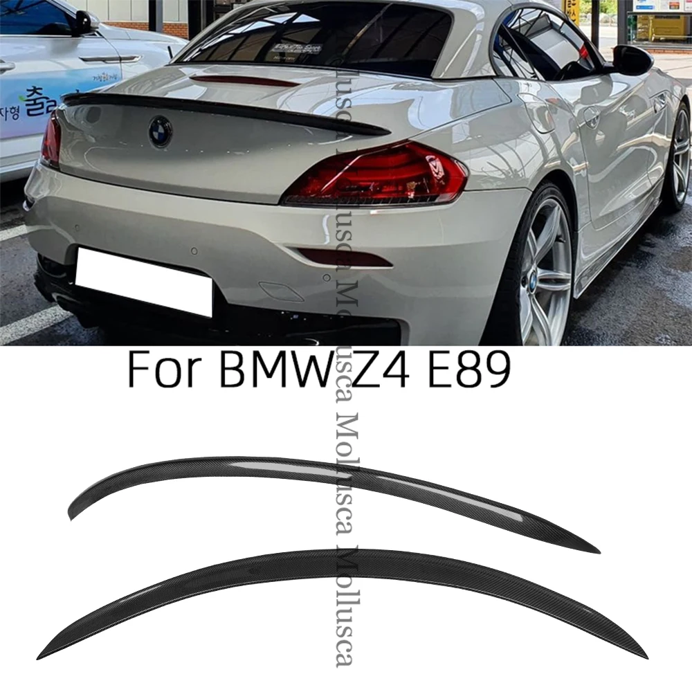 

For BMW Z4 E89 P Style Carbon fiber Rear Spoiler Trunk wing 2009-2016 FRP honeycomb Forged