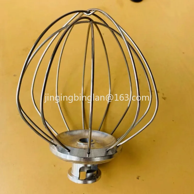 Factory direct sales of kitchen machine accessories, all-metal egg-beating ball, egg-beating net bottom reinforcement type