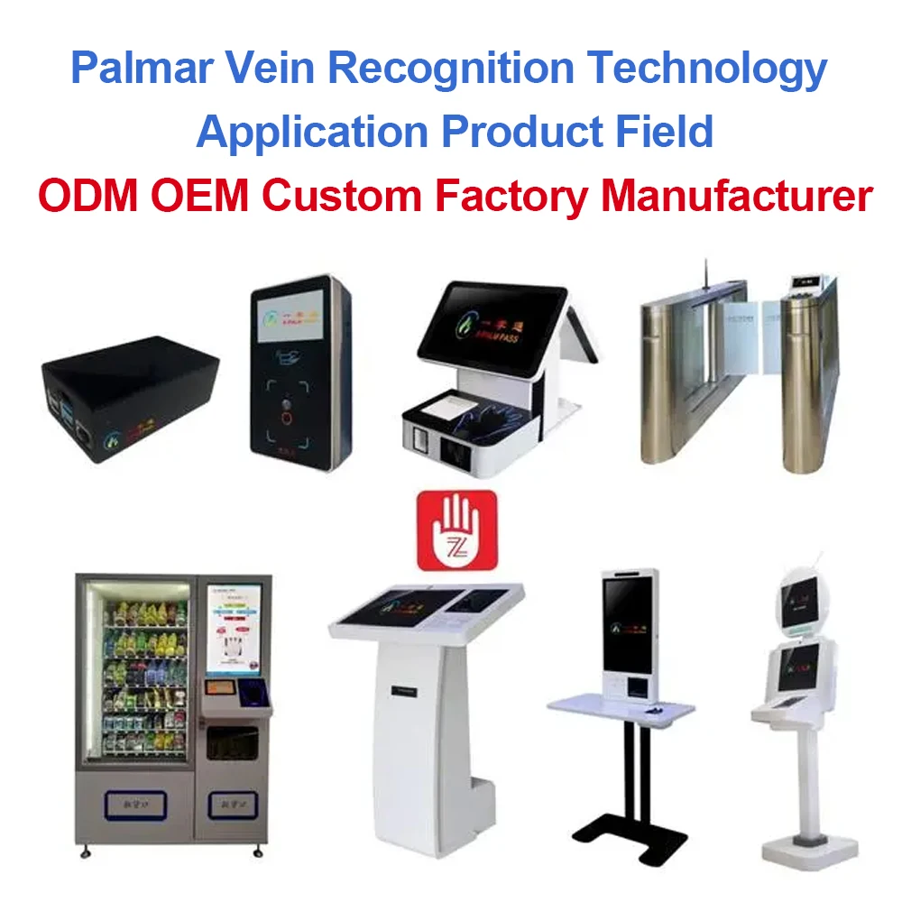 Layar Tampilan Lcd 8 "Layar Sentuh Pengenalan Wajah Vena Telapak Tangan Nirkabel Rk 3399 Linux Panel Kontrol Akses Pintu Tablet Android