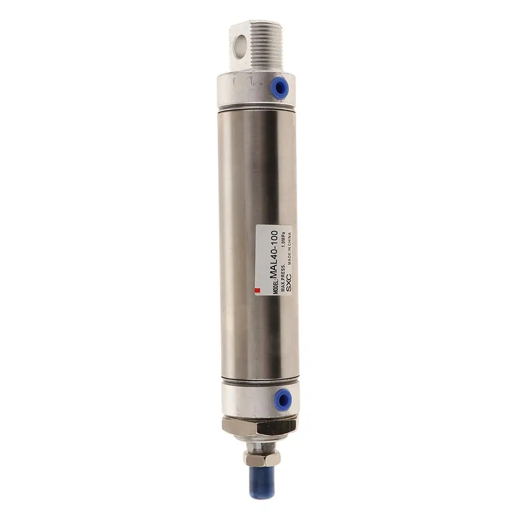 Stainless Steel Pneumatic Air Cylinder Double Acting Mini Hydraulic Cylinder Industrial Automation Tool for Machinery Equipment