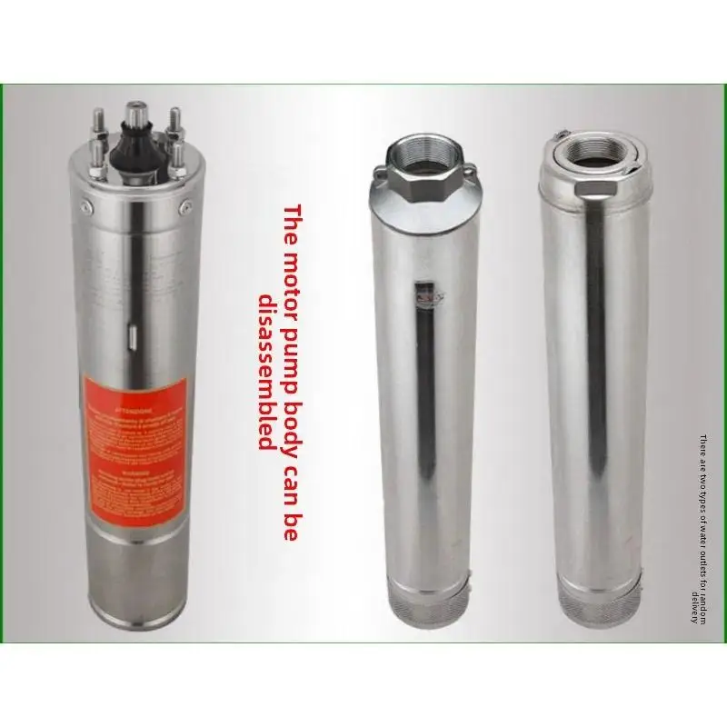 Deep Well Submersible Pump 220V 380V Stainless Steel High Head Water Pump for Home Irrigation 3 Phase Borehole Pump