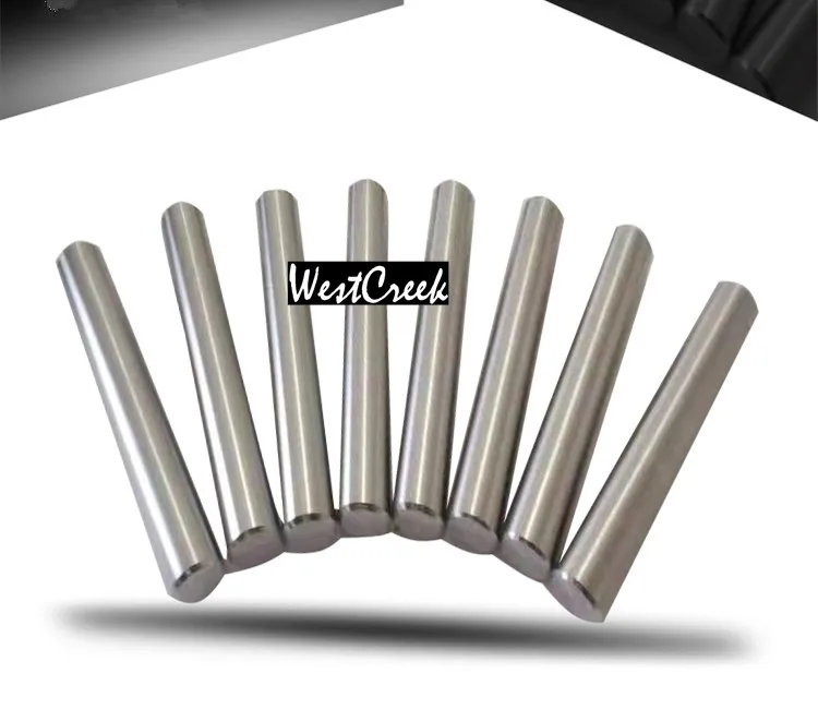 WESTCREEK Electrolytic Iron, Iron Bar,  Column. Diameter 1 / 2 / 3 / 4 / 5 / / 6 / 8mm, Length 100mm, 10 Pieces / 1 Package