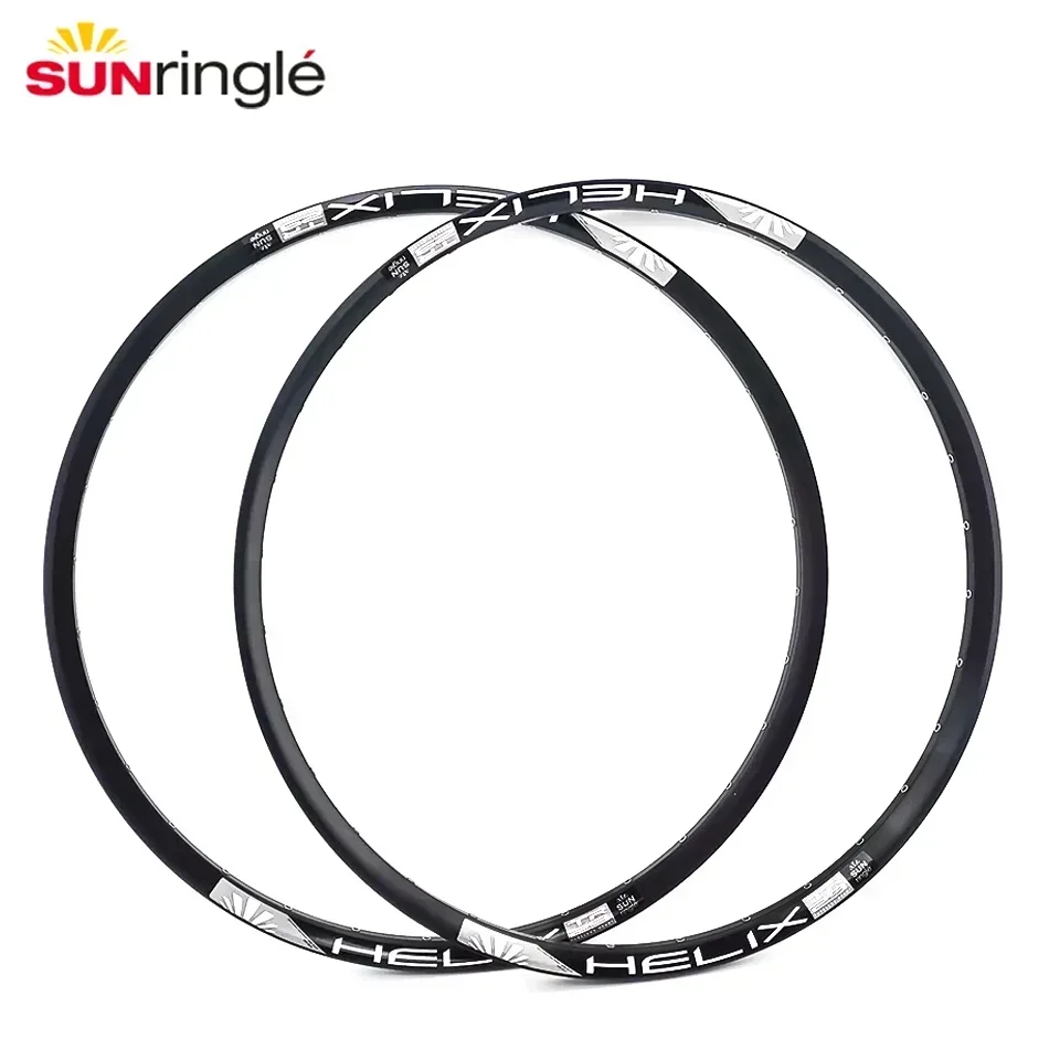 Sunringle HELIX Bicycle rim Aluminum alloy Mountain/road bike TR25 TR27 TR29 vacuum wheel rim 28H 32H wheel rim 29/27.5/26 inch