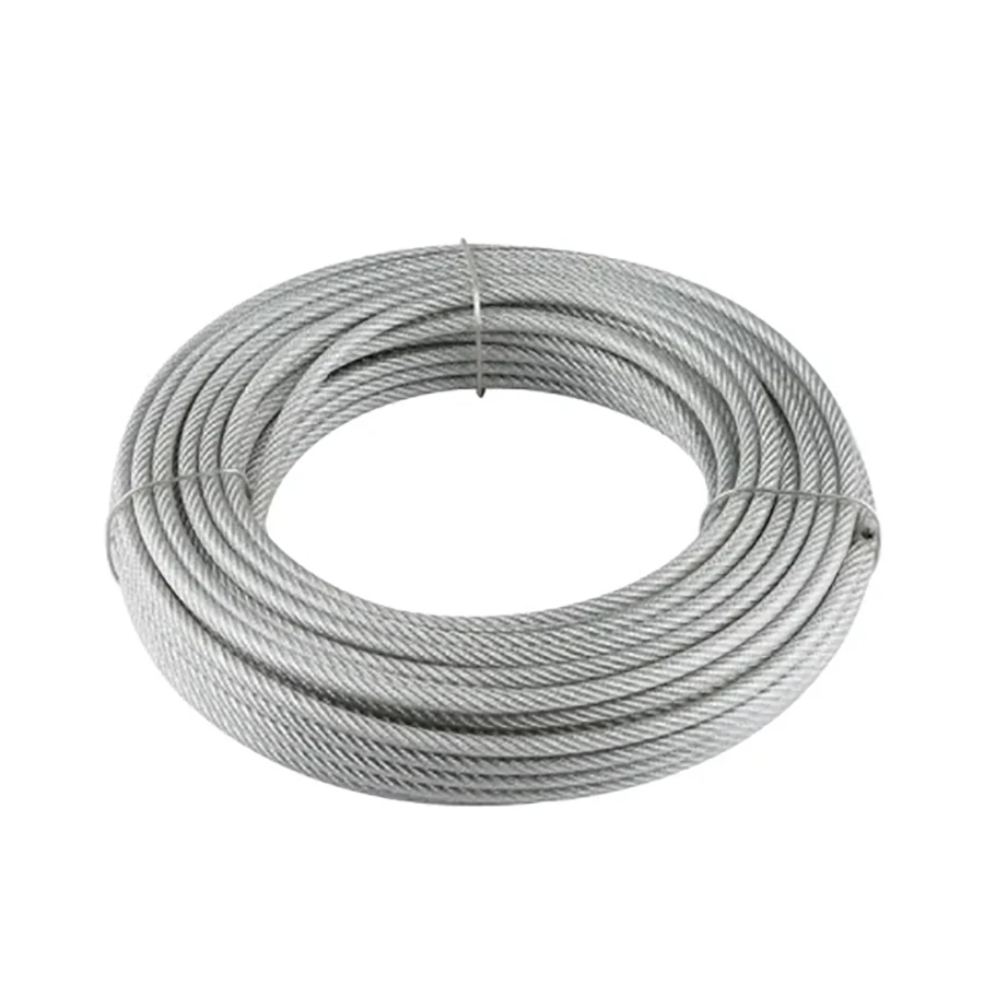 

Manufacturer Cable Stainless 304 316 6X7 7X7 6X19 7X19 Nylon PU PVC Coated Galvanized Steel Wire Rope