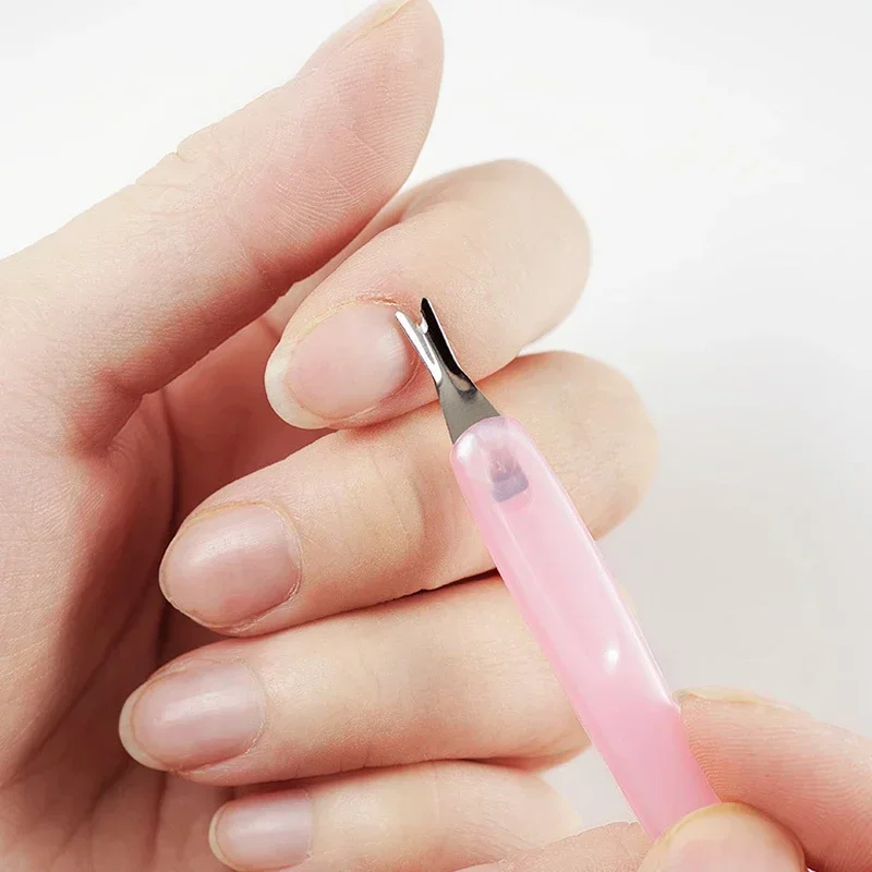 5Pcs Cuticle Pushers Nail Art Fork Manicure Tools for Remove Dead Skin Fork Nipper Pusher Trimmer Cuticle Pushers Wholesale