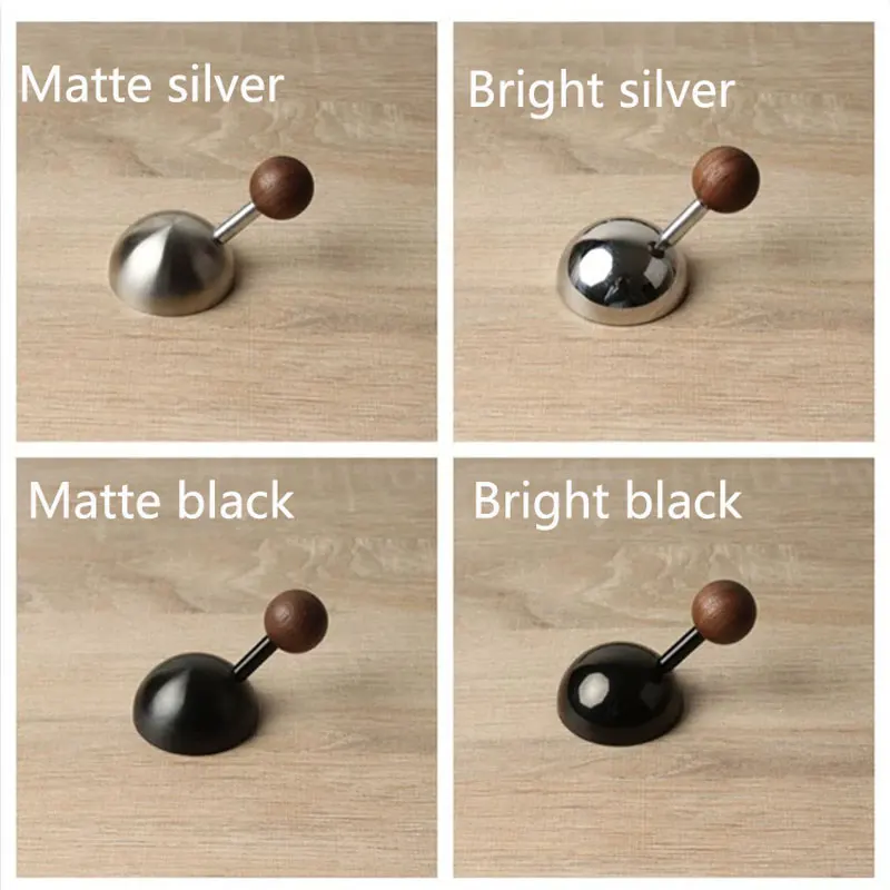 Walnut wuth 304 Stainless Steel Cabinet Handles Black Creative Cupboard Pulls Wall Mounted Clothes Hooks Bathroom Towel Racks