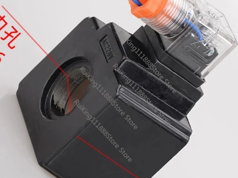 

Hydraulic Pump Station, Solenoid Valve Coil 4WE10 Inner Hole 26 Length 46 MFJ12-54YC with Indicator Light