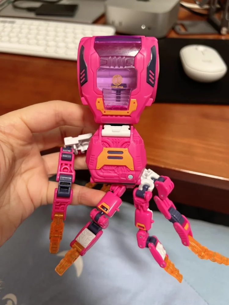 52 juguetes caja de bestia Chimelong pulpo jabalí búho transformación modelo móvil figura de acción de mano de moda juguete