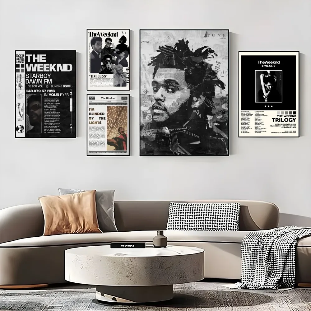 

Singer W-WeEkNdS Album Cover Poster Sticky Wall Art Printing Waterproof Home Living Bed Room Bar Aesthetic Decor