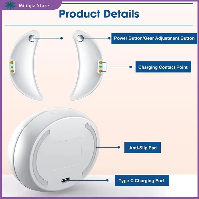 

Red Light Eye Massager With EMS Anti-Aging Eye Care Device Portable Eye Rejuvenation Pads SALES