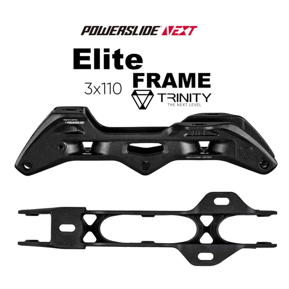 

Inline Skate Frame Trinity Frames 100% Original Powerslide NEXT Elite Chassis 3*110mm 3*125mm Skating Base For TAU NEXT Patines