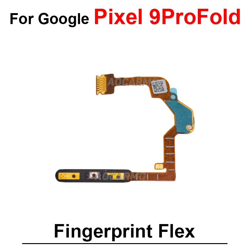 Obsidian Fingerprint Flex Cable For Google Pixel 9Pro Fold Fold2 Replacement Parts