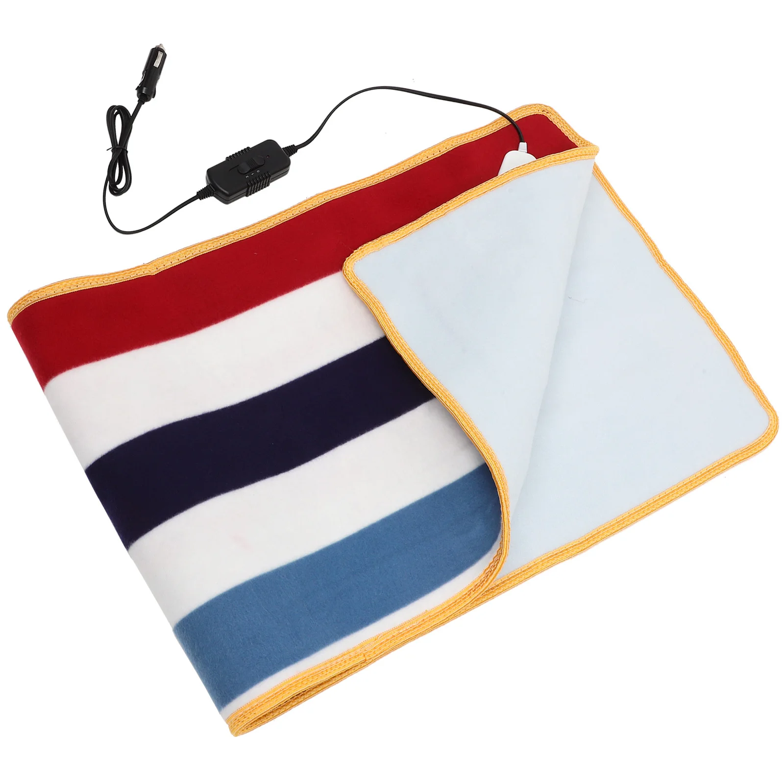 

12V Electric Car Blanket Heated Travel Throw for Vehicle Trunk Energy Saving Warmth for Cold Weather Tailgating Outdoor