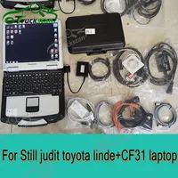 For Still canbox Linde doctor Judit Incado Box JUDIT 4 Jungheinrich Diagnostic Toyota BT +CF31 Laptop  forklift truck diagnosis