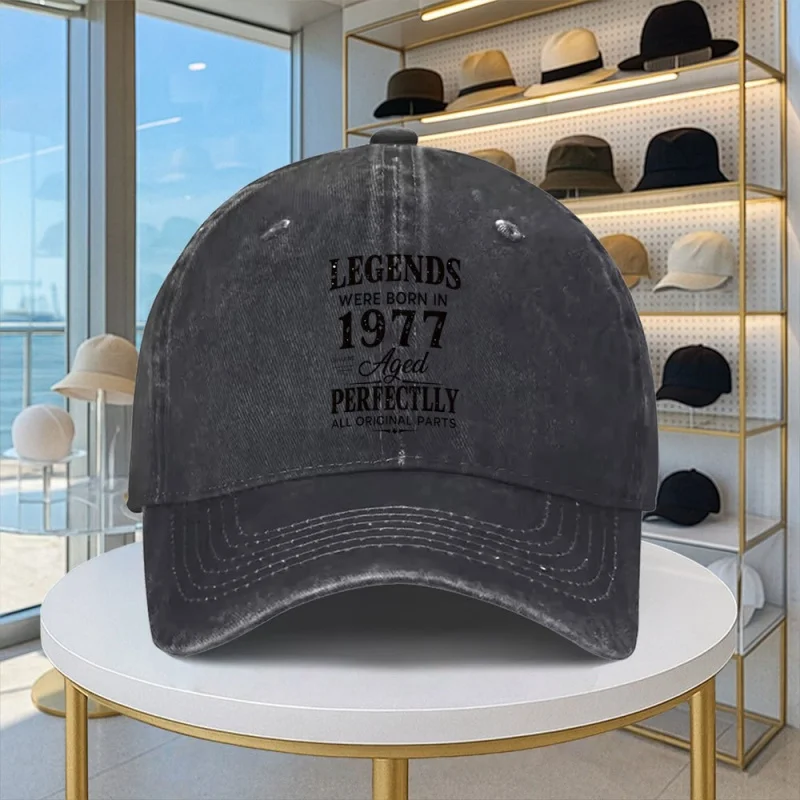 A Legendary Item Born in 1977, Featuring Perfect Vintage Original Parts, This Baseball Cap Is Lightweight, Portable, And Adjusta