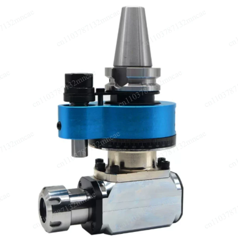 BT40 BT50 90 Degree Angle Milling Head, Right Angle Side Milling Head for CNC Machining Center, ER Collet