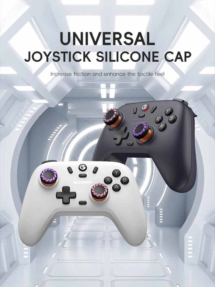 DATA FROG 4PCS Silikon Daumengriffe Kappe für PS5 PS4 Pro Slim PS3 Xbox Series X S One 360 Controller Joystick Abdeckung – Detail 5